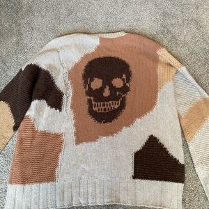 Skull cashmere sweater